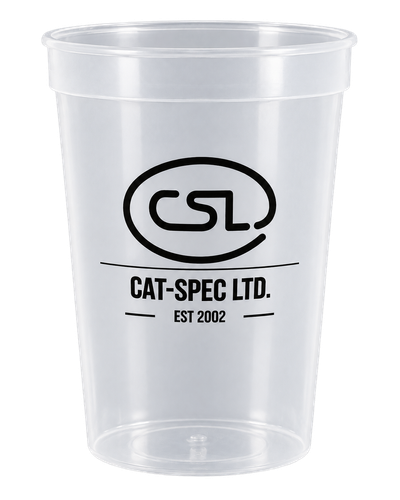 12 Oz. Smooth Stadium Cup - CSL; Case of 100 (12S) image thumbnail