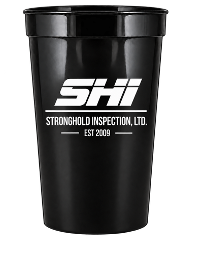 12 Oz. Smooth Stadium Cup - CSL; Case of 100 (12S) image thumbnail