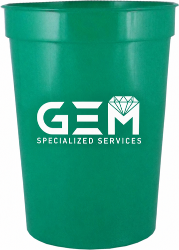 12 Oz. Smooth Stadium Cup - CSL; Case of 100 (12S) image thumbnail