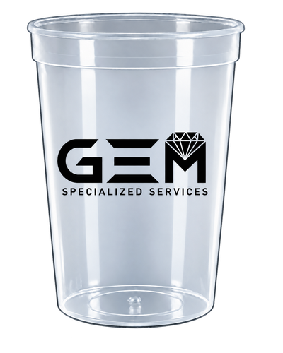 12 Oz. Smooth Stadium Cup - CSL; Case of 100 (12S) image thumbnail