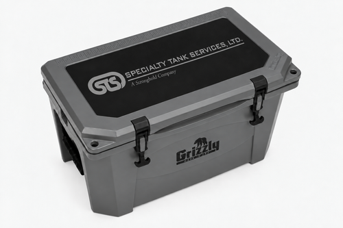 Grizzly 45 Cooler with Custom Lid Mat (4400740) image thumbnail
