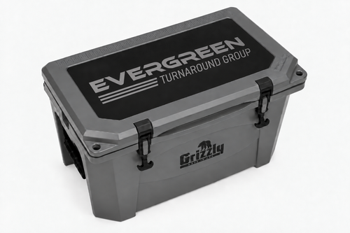 Grizzly 45 Cooler with Custom Lid Mat (4400740) image thumbnail