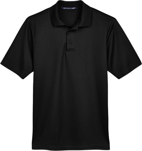 Devon & Jones CrownLux Performance® Men's Plaited Polo image thumbnail