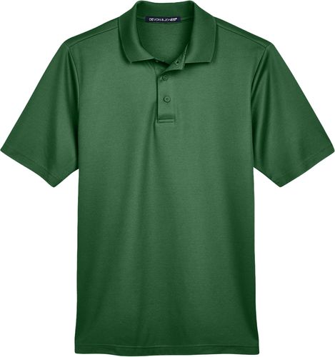 Devon & Jones CrownLux Performance® Men's Plaited Polo image thumbnail