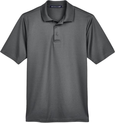 Devon & Jones CrownLux Performance® Men's Plaited Polo image thumbnail
