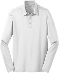 Image of Men's Long Sleeve Silk Touch Performance Polo