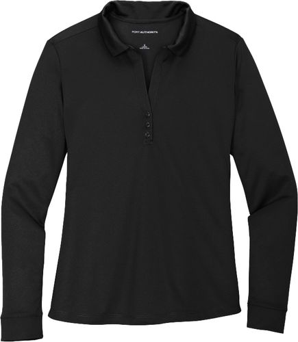 Women's Long Sleeve Silk Touch Performance Polo image thumbnail