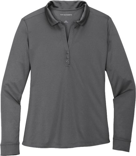 Women's Long Sleeve Silk Touch Performance Polo image thumbnail