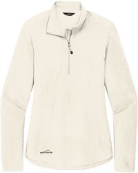 Image of Eddie Bauer® Women's 1/2-Zip Microfleece Jacket
