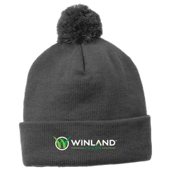 Image of Solid Pom Pom Beanie