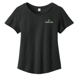 Image of Allmade® Women’s Relaxed Tri-Blend Scoop Neck Tee  - DTF