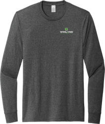 Image of Allmade® Unisex Long Sleeve Recycled Blend Tee - DTF