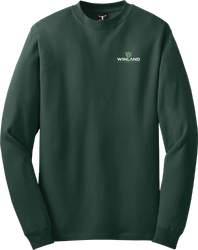 Image of Hanes® Beefy-T® - 100% Cotton Long Sleeve T-Shirt - DTF