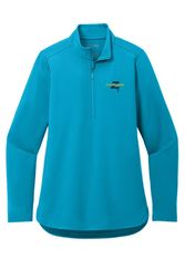 Image of Ladies C-FREE Double Knit 1/4-Zip 