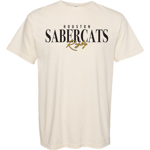 SaberCats Cream Script Tee image thumbnail