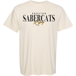 Image of SaberCats Cream Script Tee