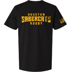 Image of SaberCats Black DriFit Training Tee