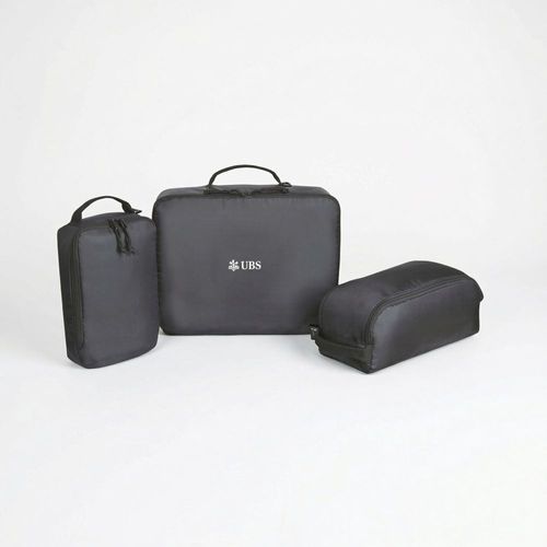 Recycled 3-piece packing cube set image thumbnail