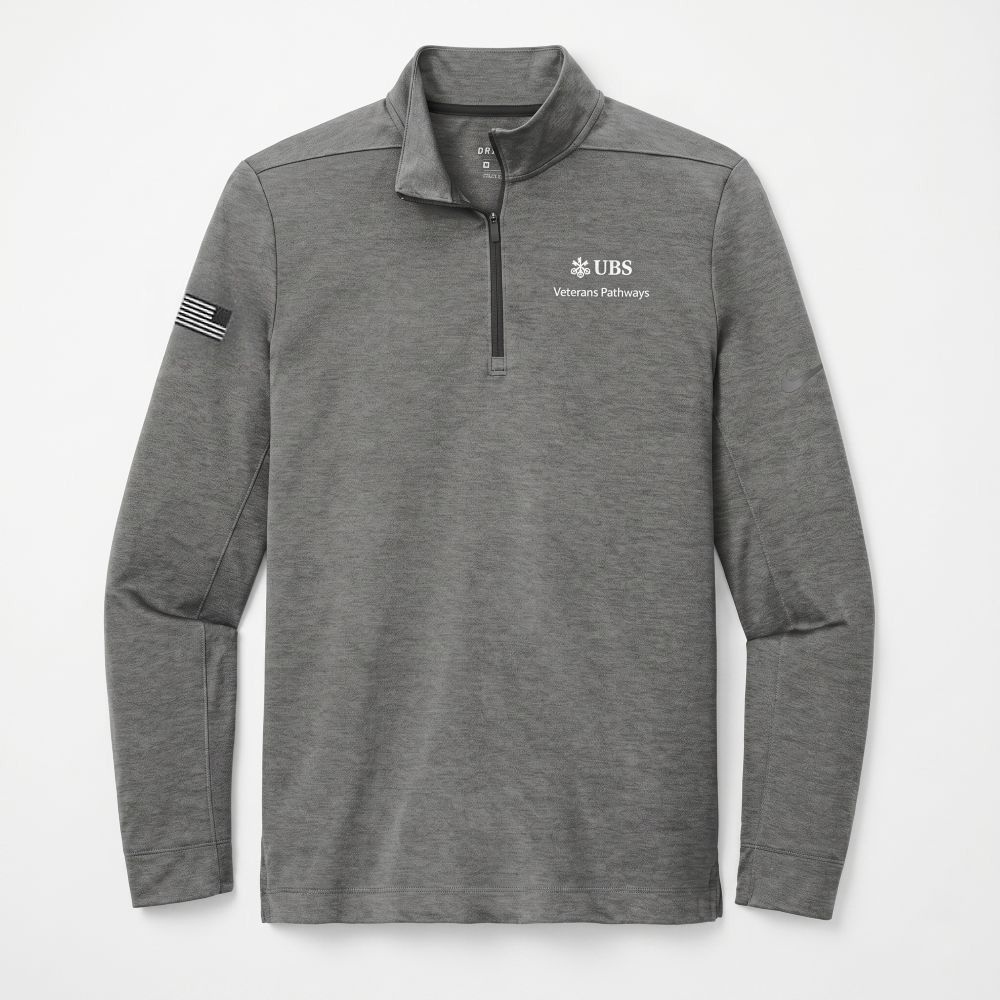 Nike dry 1/2-zip cover-up (veterans logo) primary image