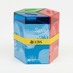 Image of Save share spend bank