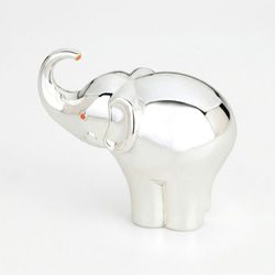 Image of Jungle parade elephant silverplate musical