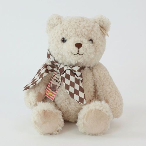 Beryl the snazzie bear - white  image thumbnail