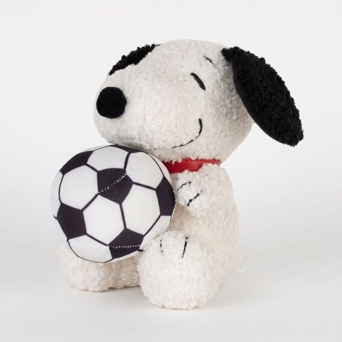 Plush peanuts soccer Snoopy 6” image thumbnail