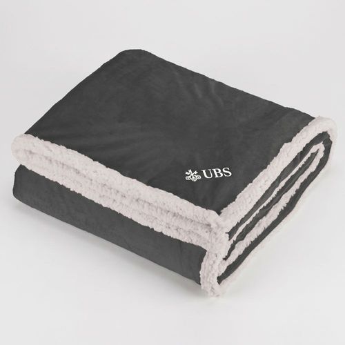 Sherpa blanket - gray image thumbnail