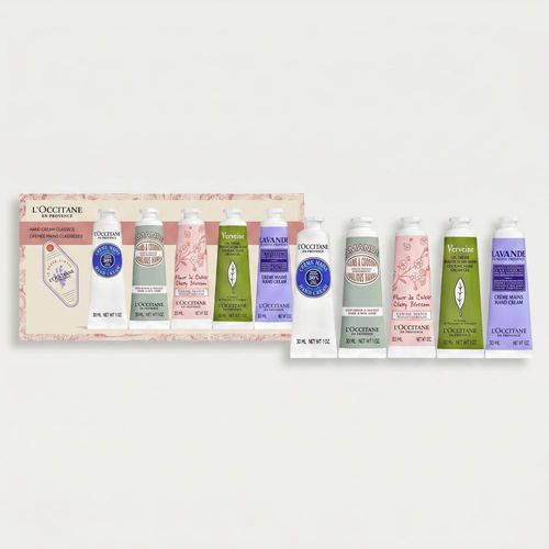 L’Occitane 5pc hand cream set image thumbnail