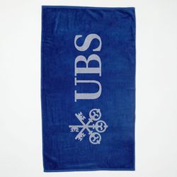 Image of King size beach towel - royal blue