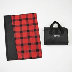 Image of Fleece & nylon picnic blanket