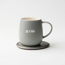 Image of Ohom self-heating mug and charger set