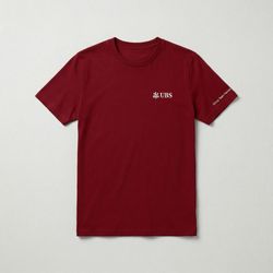 Image of UBS unisex volunteer t-shirt (customized)