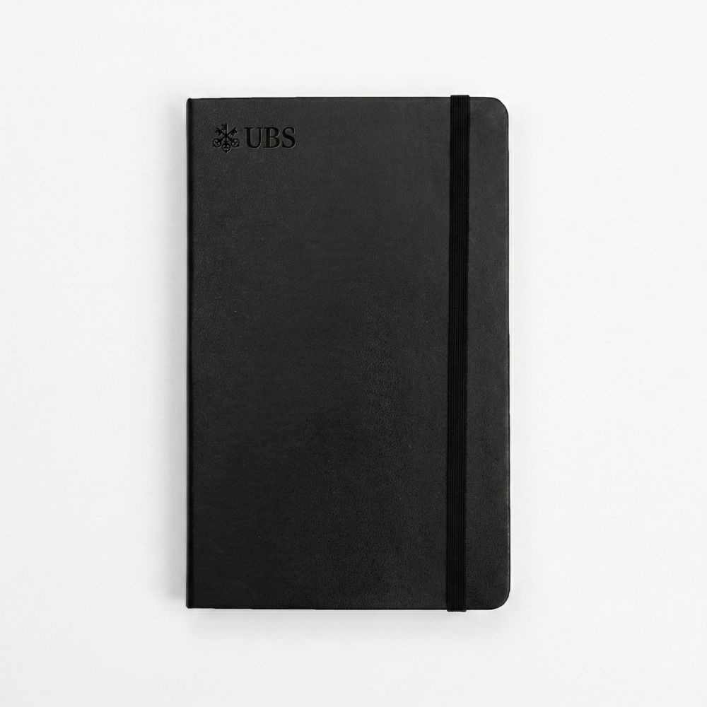 Moleskine classic hardcover ruled notebook - black primary image