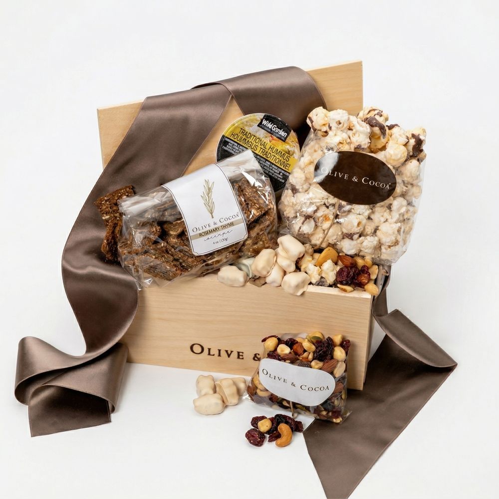 Olive & Cocoa snacks to share – petite primary image