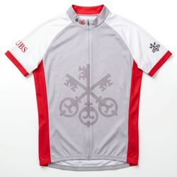 Image of Bike jersey with UBS logo - men's