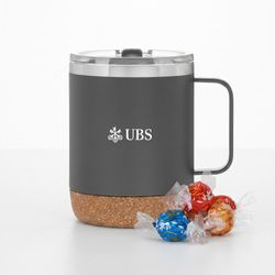 Image of Chocolate-filled thermal camp mug - 12 oz.