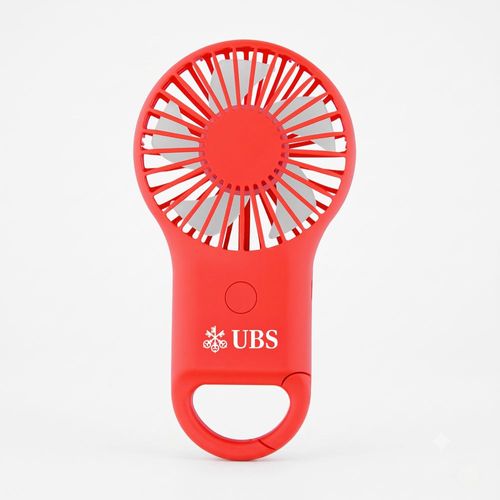 Handheld fan with carabiner image thumbnail