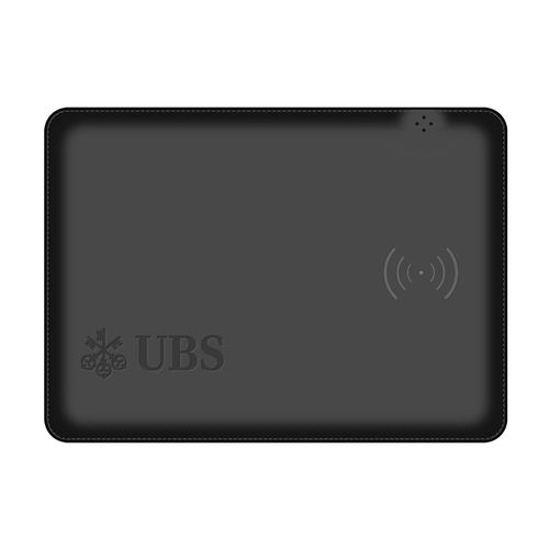 Wireless charging mouse pad with phone stand image thumbnail