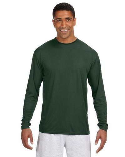 A4 Mens Long Sleeve Cooling Performance Crew image thumbnail