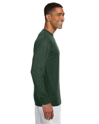 A4 Mens Long Sleeve Cooling Performance Crew image thumbnail