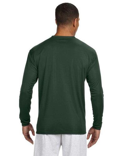 A4 Mens Long Sleeve Cooling Performance Crew image thumbnail