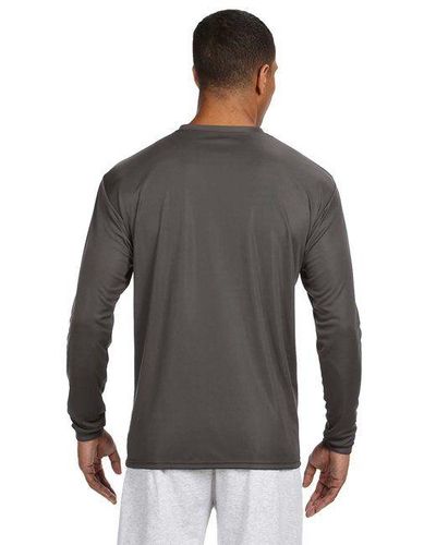 A4 Mens Long Sleeve Cooling Performance Crew image thumbnail