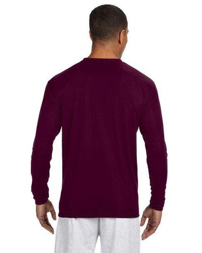 A4 Mens Long Sleeve Cooling Performance Crew image thumbnail
