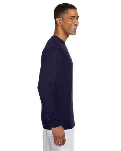 A4 Mens Long Sleeve Cooling Performance Crew image thumbnail