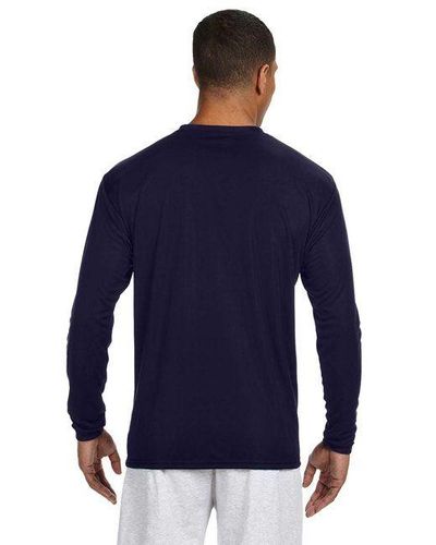 A4 Mens Long Sleeve Cooling Performance Crew image thumbnail