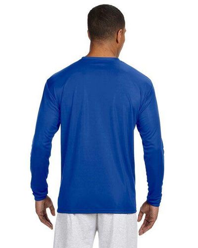 A4 Mens Long Sleeve Cooling Performance Crew image thumbnail