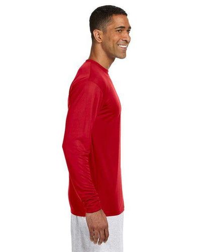 A4 Mens Long Sleeve Cooling Performance Crew image thumbnail