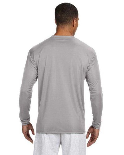 A4 Mens Long Sleeve Cooling Performance Crew image thumbnail