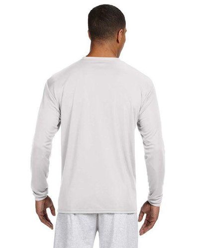 A4 Mens Long Sleeve Cooling Performance Crew image thumbnail